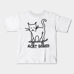 Scat board Kids T-Shirt